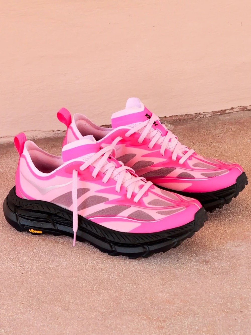 💕🖤 HOKA MAFATE SPEED 4 LITE PINK BLACK 💕🖤